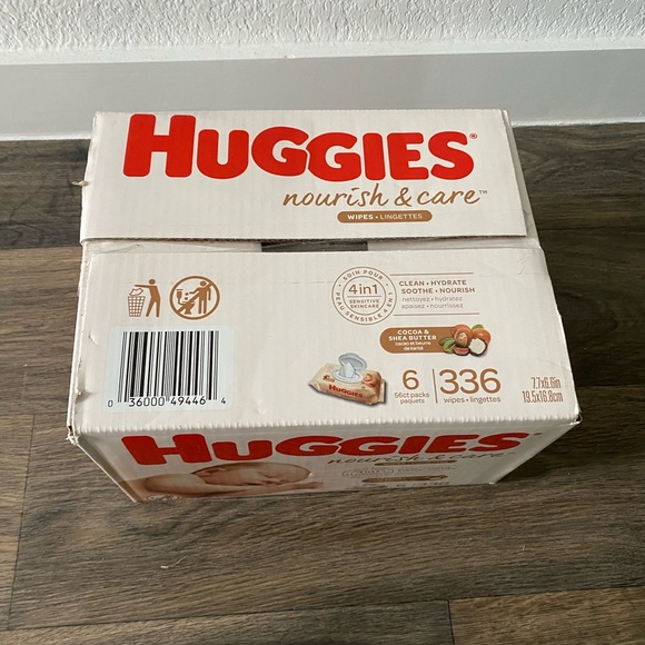 huggies nourish wipes